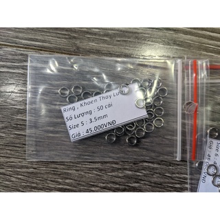 Ring Gắn Lưỡi Lure Thái Lan Thép không rỉ Thái Lan