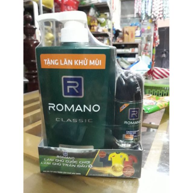 Dầu gội Romano 650g