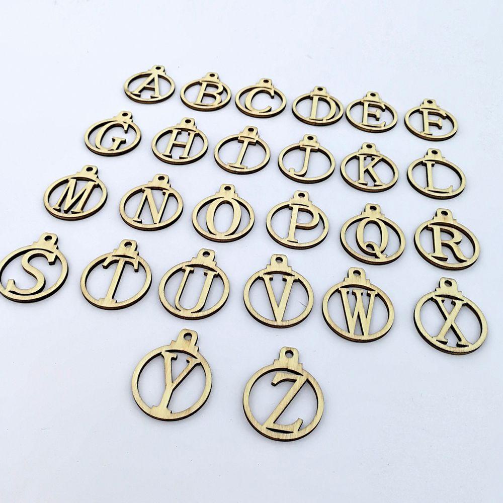 PINEVN Lịch Giáng Sinh 26 Chữ Cái Và Số Bằng Gỗ