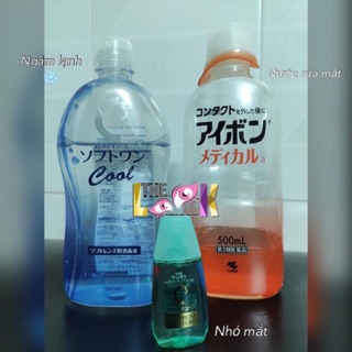 Nước rửa mắt lành tính chống dị ứng-kem cốc rửa