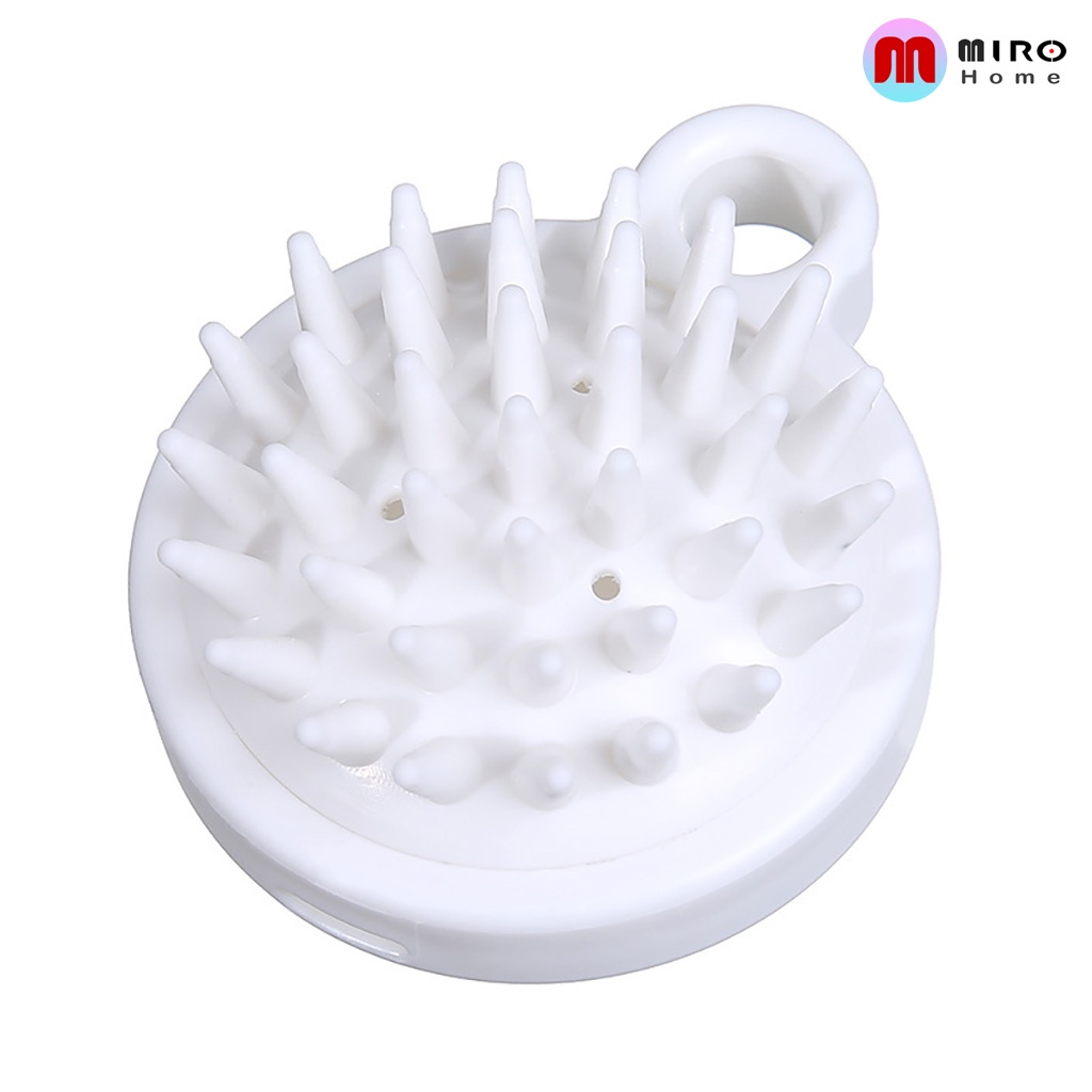 Lược gội đầu silicon mát xa bằng silicon tiện dụng sáng tạo MIROHOME