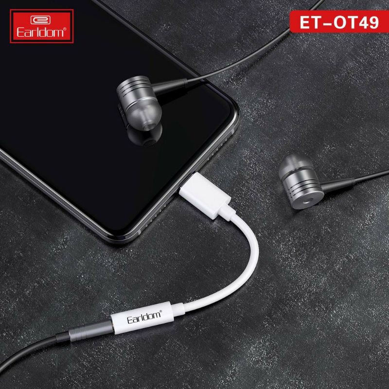 [Chính Hãng]Cáp Chuyển Đổi Lightning Sang Jack 3.5mm Earldom OT-49 ( Kết Nối Bluetooth) Cho Các Dòng Máy Iphone 7/8/X/11