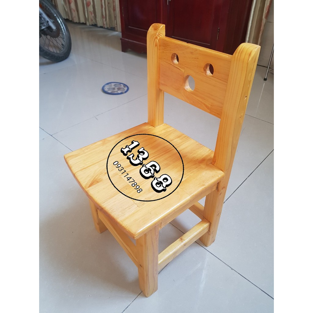 Ghế Gỗ Mầm Non Montessori 3 - 6 Tuổi | BigBuy360 - bigbuy360.vn