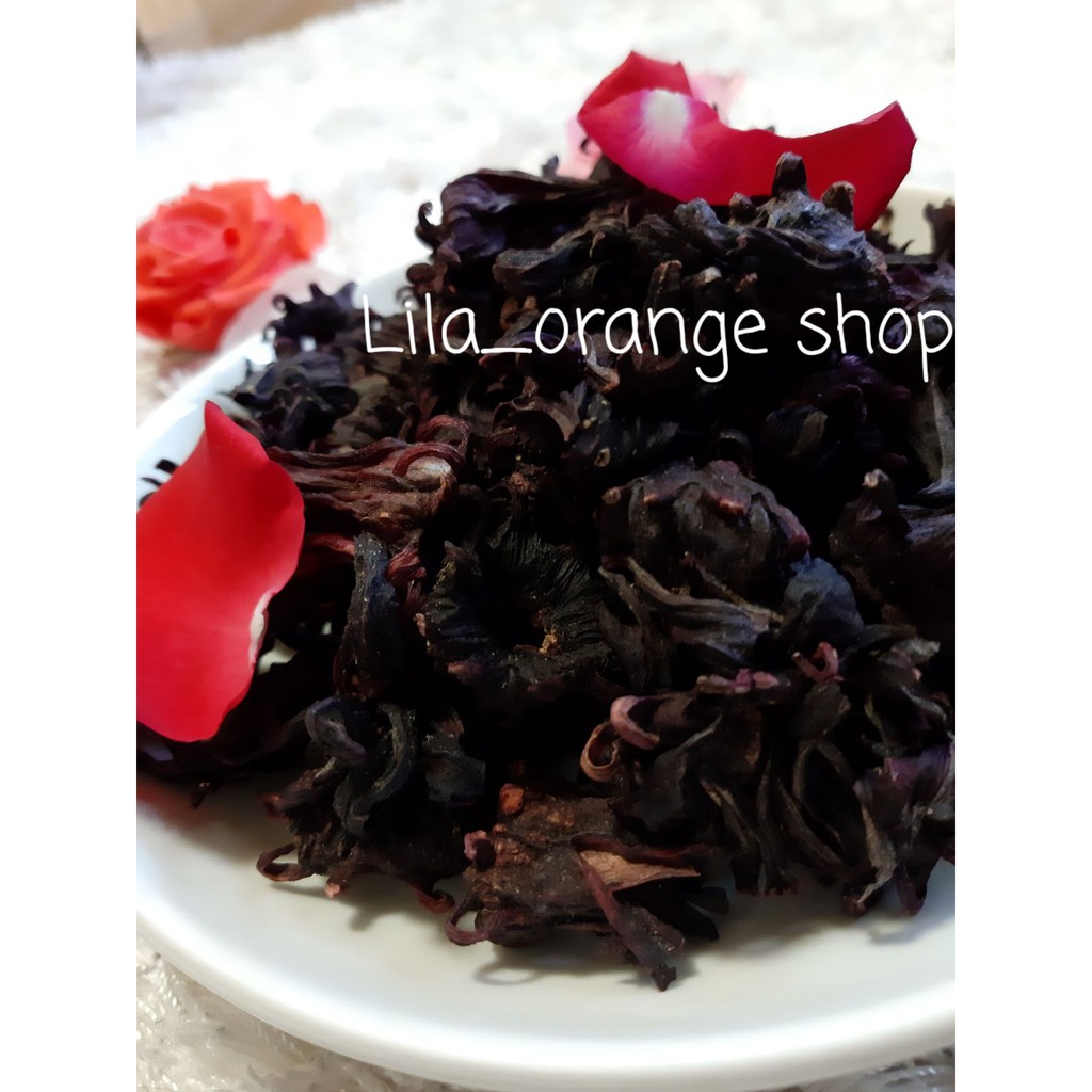 Hoa Atiso đỏ / Hibiscus (hoa bụp giấm) sấy khô nguyên bông gói 10 gram (tặng gói cỏ ngọt khi mua trên 5 gói)