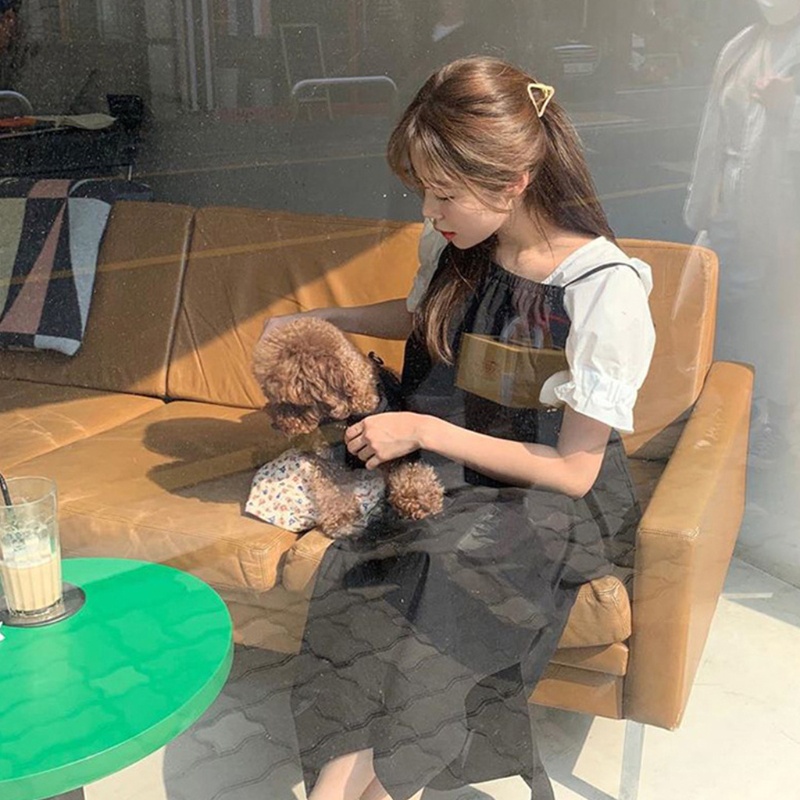 Kẹp Tóc Càng Cua Họa Tiết Hình Học Thời Trang