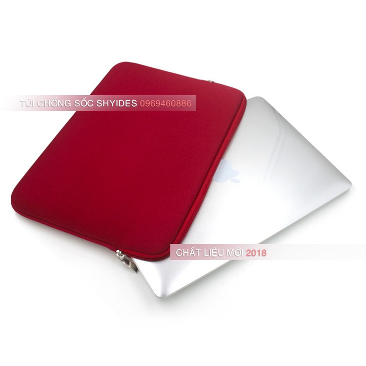 Túi chống sốc Laptop Macbook Shyides full màu 2019 (Chính hãng)