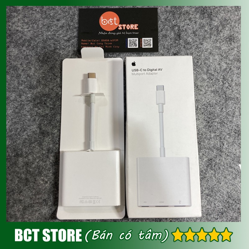 Adapter chuyển đổi USB-C sang HDMI | Type C | USB Cho Macbook iPad Pro