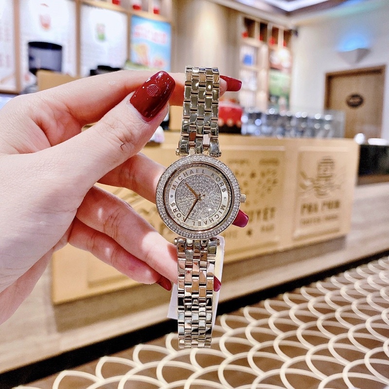 Fullbox bảo hành 12 tháng, Đồng hồ nữ MK thời trang siêu đẹp LUTOS VN