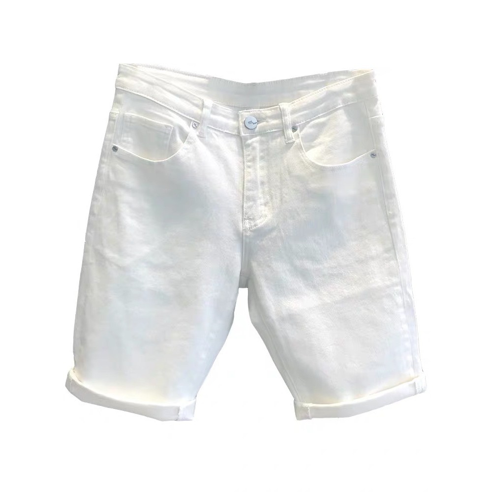 Quần Short Jean Nam Đẹp Chất Bò Co Giãn Cao Cấp, Quần Ngố rách Mẫu Mới Phong Cách Hàn Quốc Q225