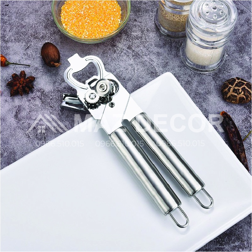 GIÁ SỈ TẠI XƯỞNG Dụng cụ mở nắp hộp sữa đặc ông thọ, mở lon đa năng inox loại đẹp