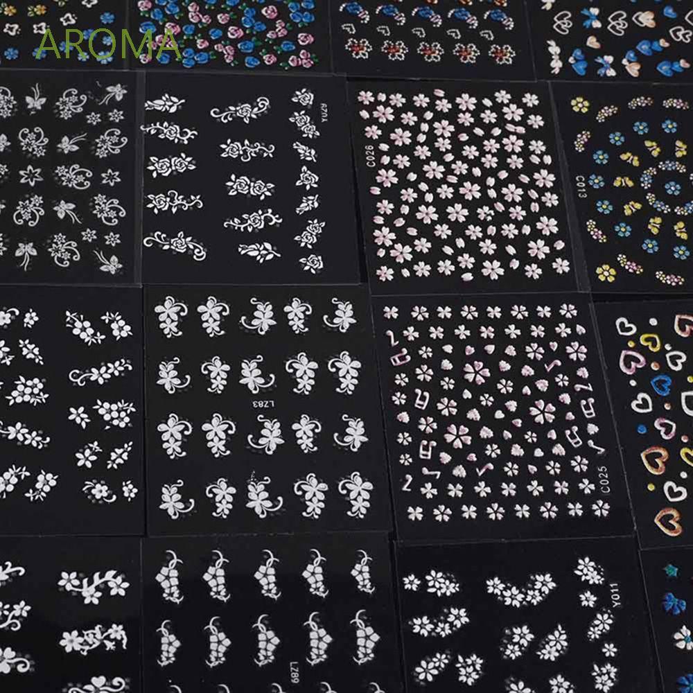 [Hàng mới về] Miếng dán trang trí móng tay 3d thời trang