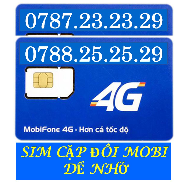 sim cặp đôi mobi số đẹp trả trước -