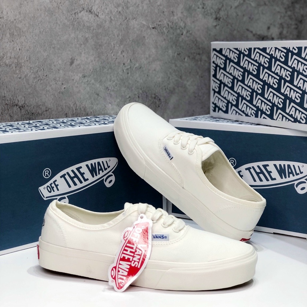 Giày 𝐕𝐀𝐍𝐒 Xanh, Classic trắng đen  nam nữ [ Full box ] Giày sneaker lười hot nhất 2022