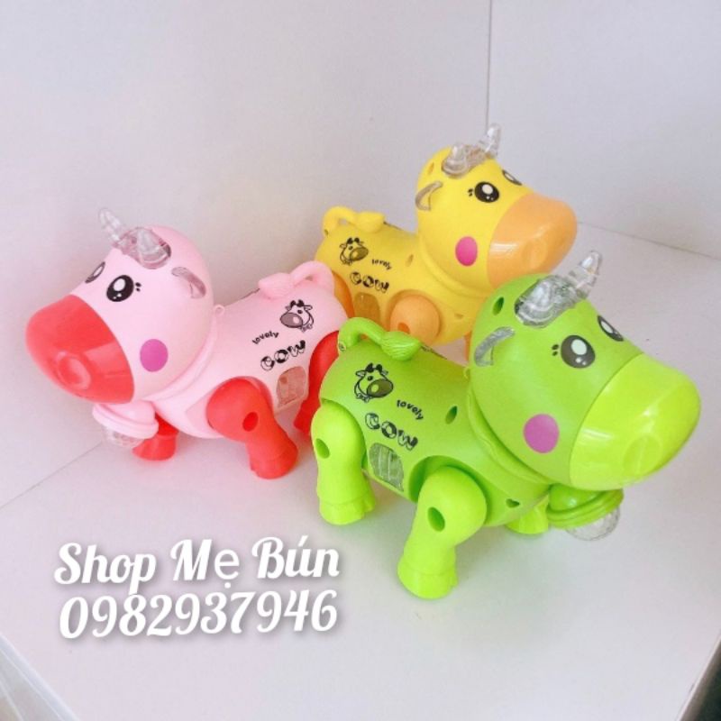 ĐỒ CHƠI TRUNG THU CHO BÉ Con vật Nhựa Cua Lợn Voi Hổ Bò Cá heo Khủng Long  chạy pin phát đèn nhạc đồ chơi th