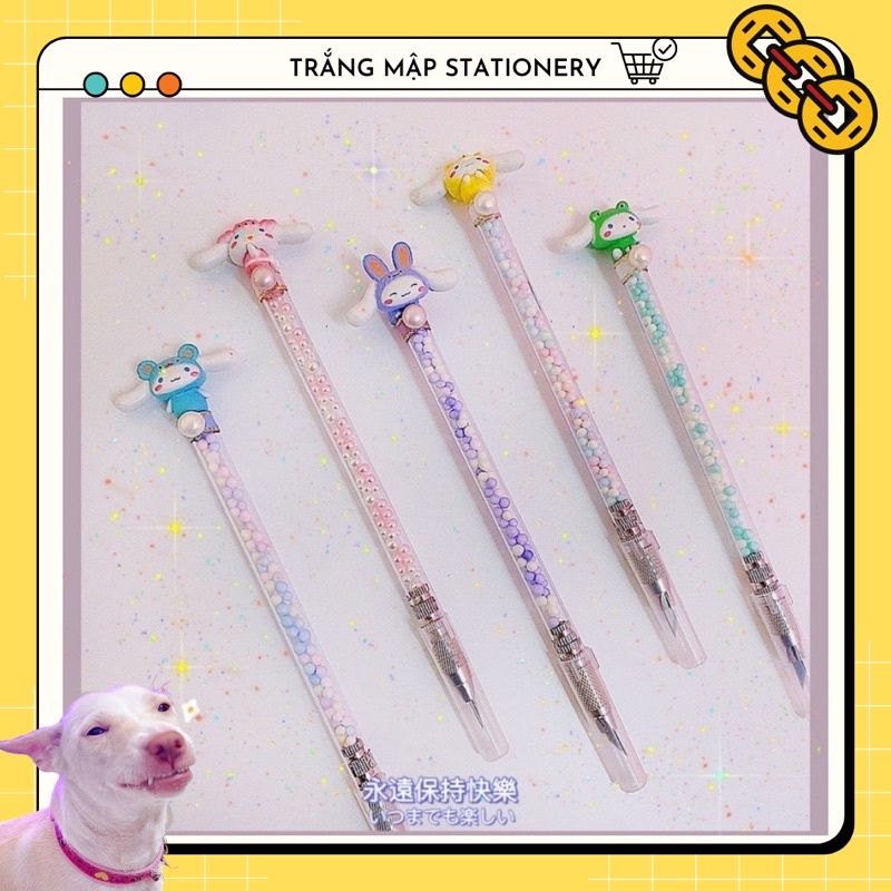 Rọc giấy Cinnamoroll dùng đập hộp/unboxing/decor tai thỏ dễ thương l Trắng Mập Stationery