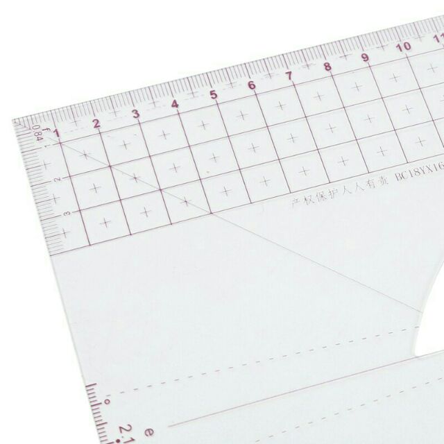 Thước vẽ rập thân áo