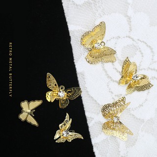 Charm bướm đính móng CB01