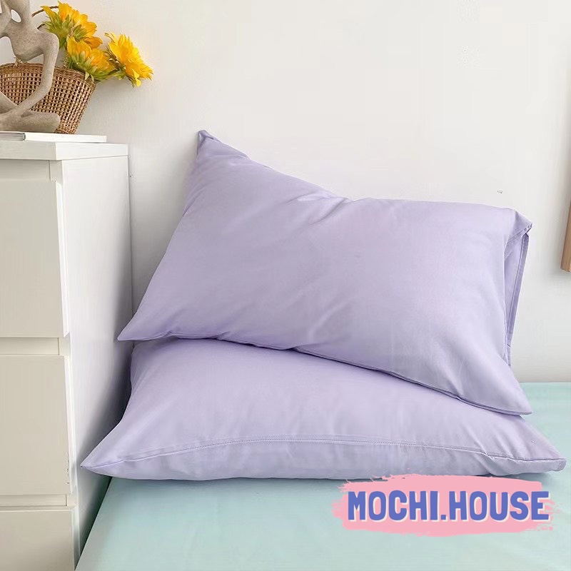 (17 màu) Bộ chăn ga gối cotton tici notag Mochi.house, màu sắc vintage, mẫu mới hot trend 2022, ga giường đẹp | BigBuy360 - bigbuy360.vn