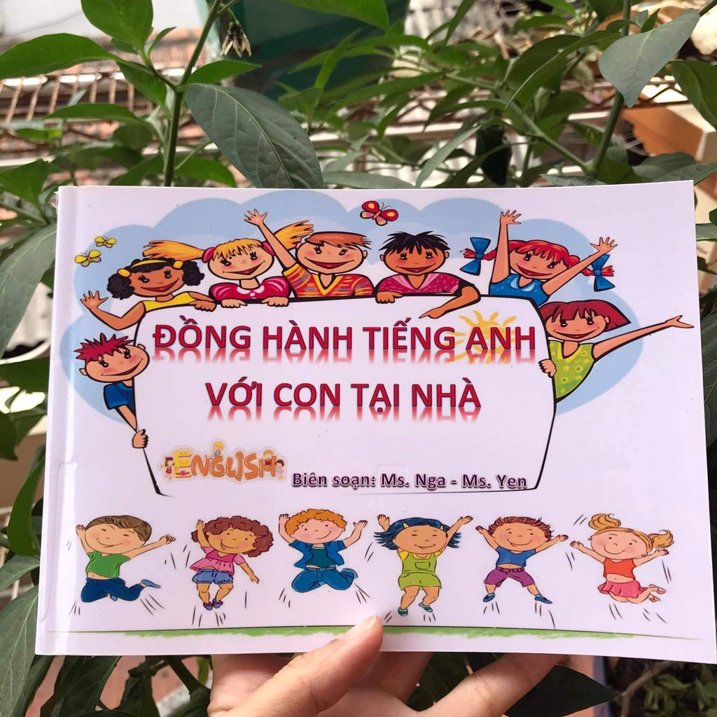 (tặng file nghe) Đồng hành tiếng anh cùng con tại nhà