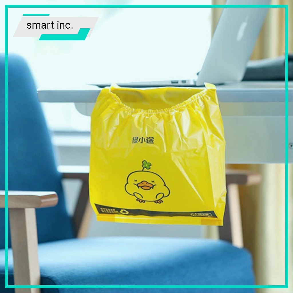 Túi Nilong Đựng Rác Túi Nôn Ói Oto Xe Hơi Có Keo Dán Bọc Đựng Rác Văn Phòng 15 Túi