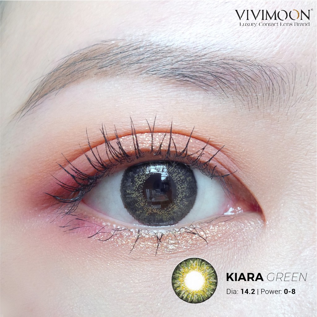 Kính áp tròng VIVIMON Kiara Green 14.2mm