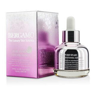Serum Bergamo Pure Snail Whitening Ampoule 30ml