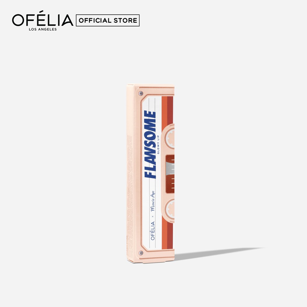 17 (Nâu Cam Đất) - Son Sáp Tint Bóng OFÉLIA FLAWSOME Glowy Lip (2g) | BigBuy360 - bigbuy360.vn