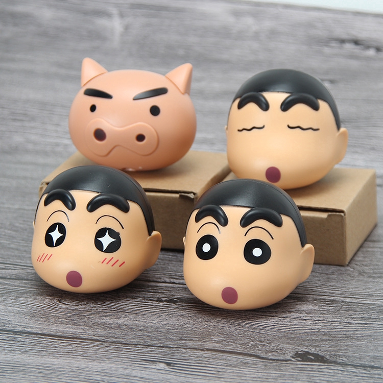 Set 4 Mô Hình Nhân Vật Cậu Bé Bút Chì Dễ Thương