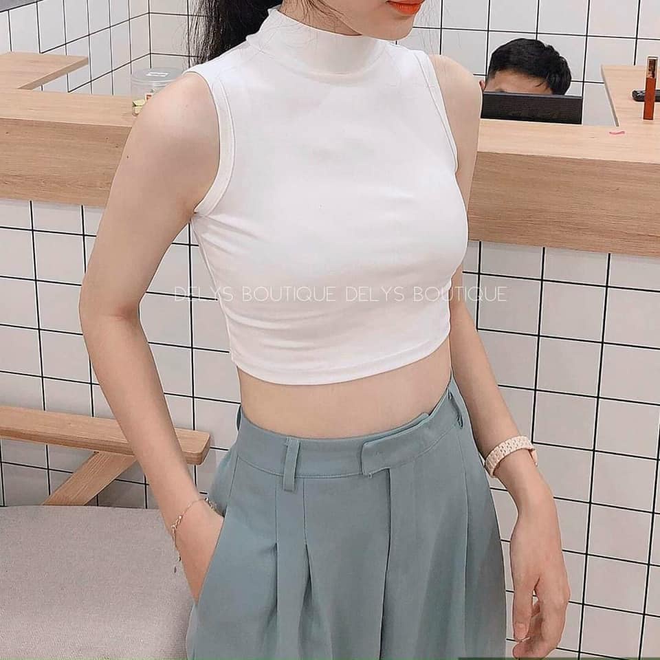 [Có Video + Ảnh Thật] Áo 3 Lỗ Nữ 2 Màu Đen Trắng Basic Dáng Siêu Đẹp Cực Dễ Phối Đồ - Chuu House - CH0121
