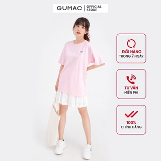 Áo thun in cô gái GUMAC ATB683