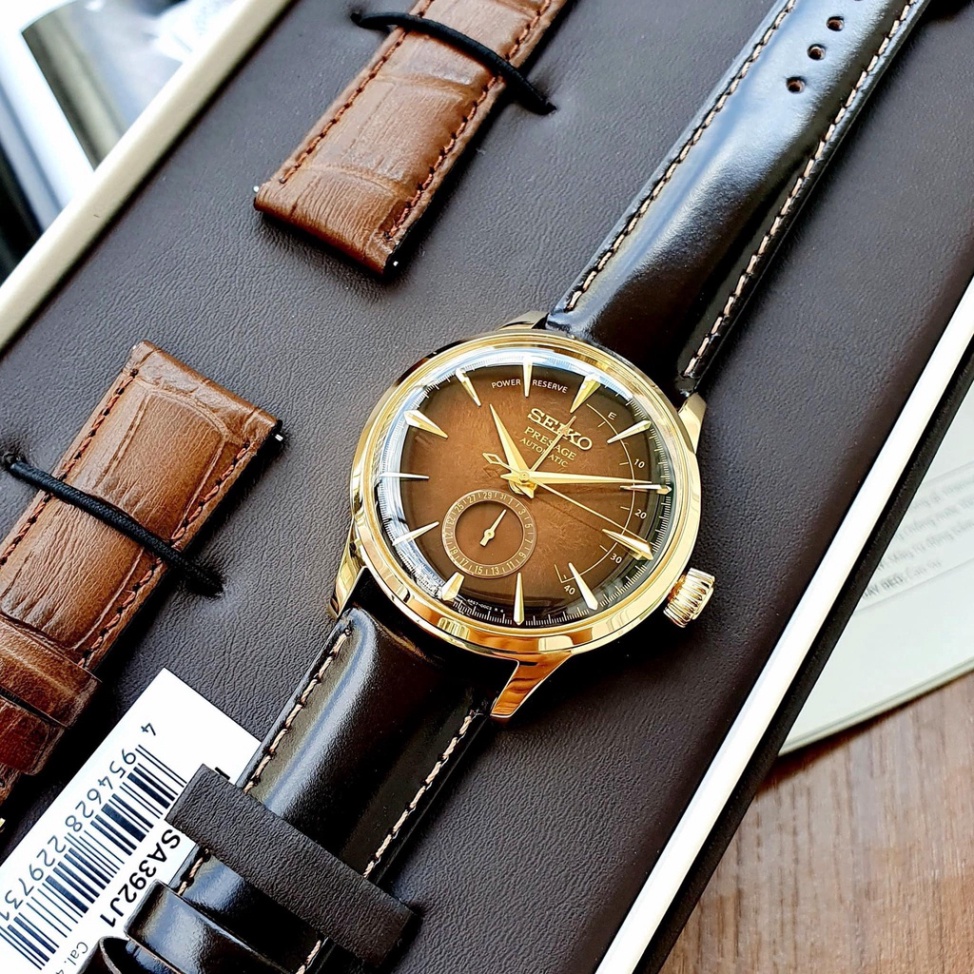 Đồng hồ nam Seiko Presage SSA392J1  - Phiên bản giới hạn - Mặt nâu