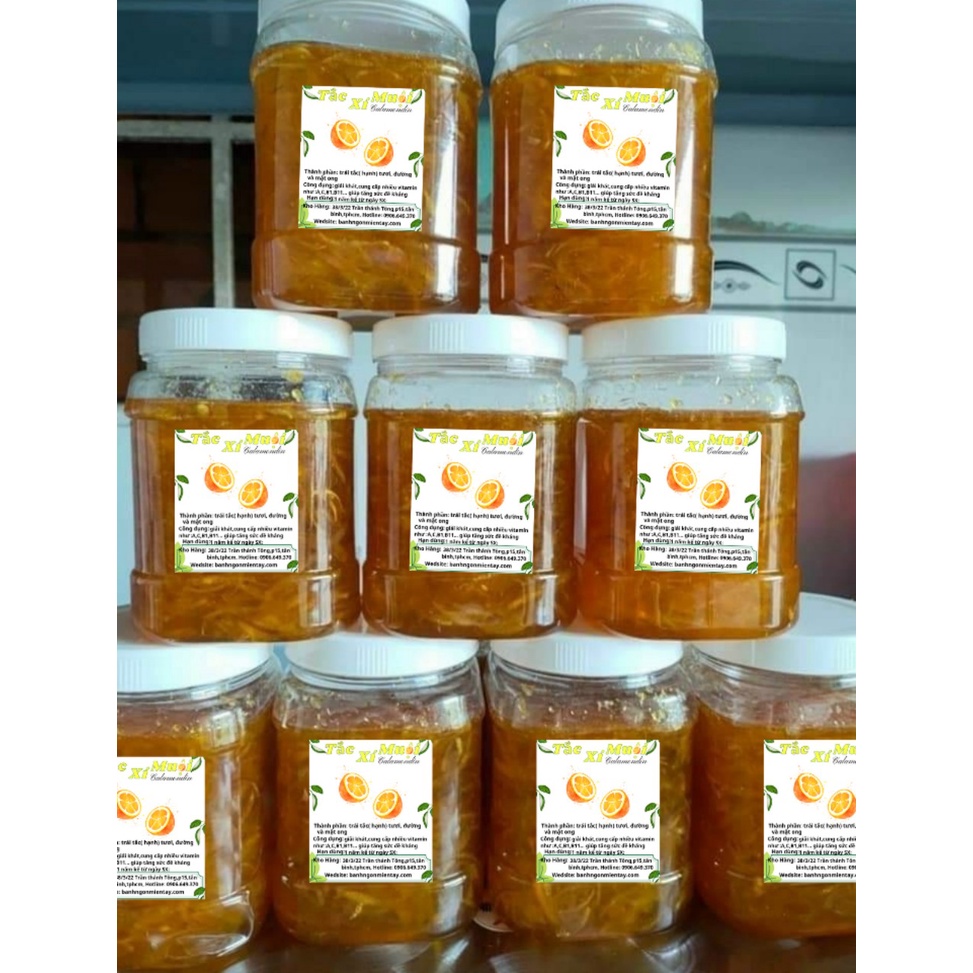 Tắc xí muội / tắc rim ,sợi tắc dẻo, thơm nhà làm an toàn, không chất bảo quản