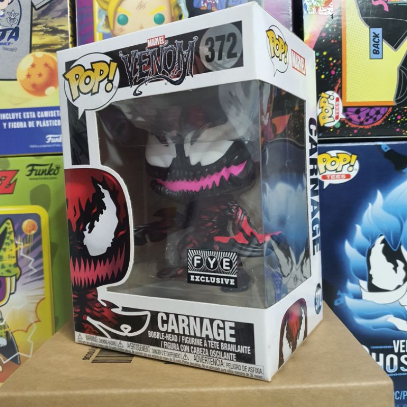 Đồ chơi mô hình funko pop 372 Carnage (Axe Hands) - Marvel