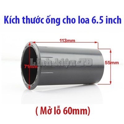 Ống thông hơi loa 3 inch 4 inch 5 inch 6.5 inch 8 inch