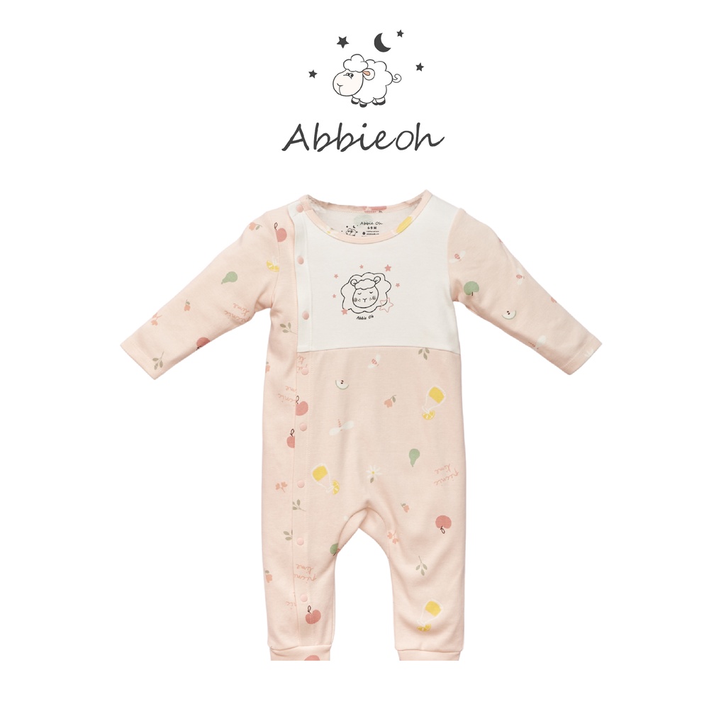 Bộ quần áo bodysuit sơ sinh ABBIEOH dài tay cho bé và bé gái 0-12 tháng BD205 AW20