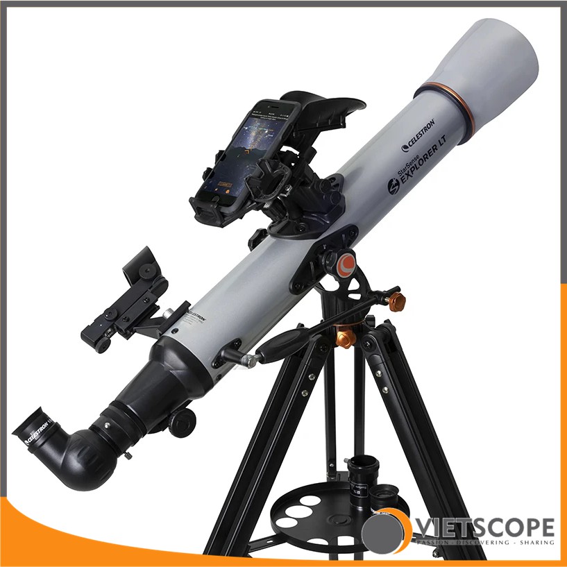 Kính thiên văn khúc xạ Celestron StarSense Explorer LT 80AZ tự động định vị tìm sao