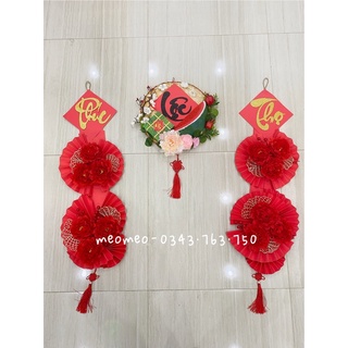 Set trang trí tết