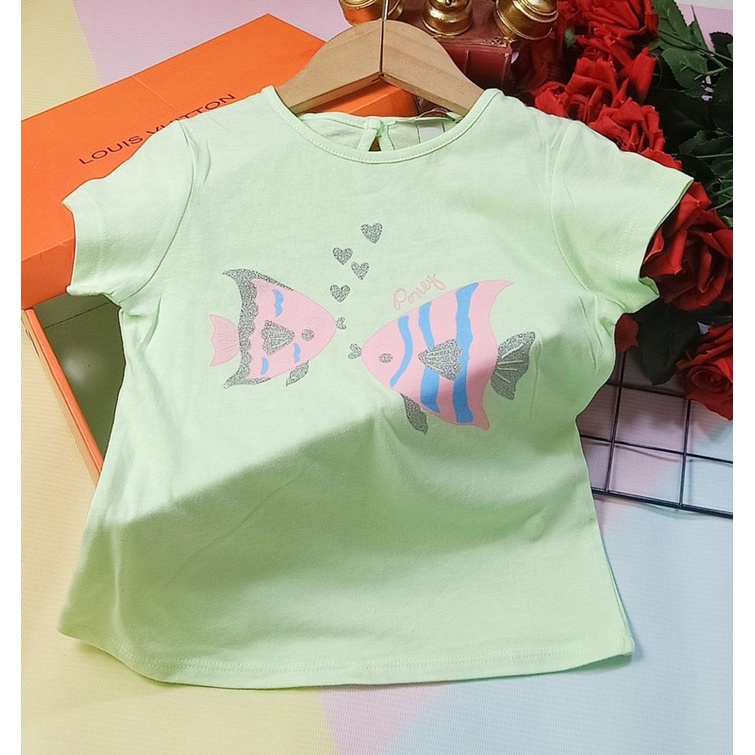 Áo phông xuất xịn poney cho bé gái