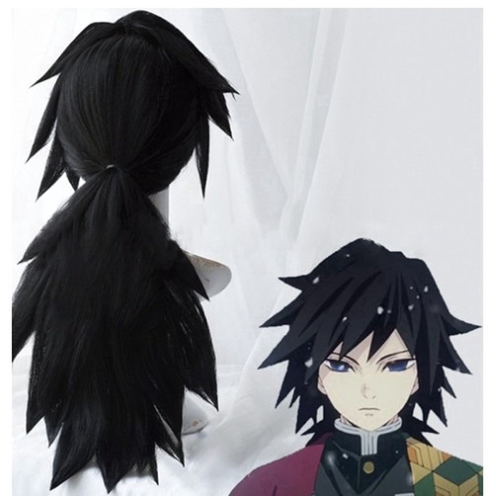 Bộ tóc giả cosplay Anine Demon Slayer Kimetsu no Yaiba Kamado Tanjirou Kamado Nezuko Agatsuma Zenitsu