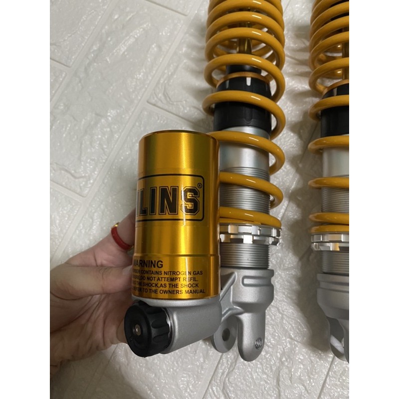 Phuộc nhún sau Ohlins bình dầu dưới cho các xe tay ga Ab Novo 4-5-6 PCX NVX Dylan ...