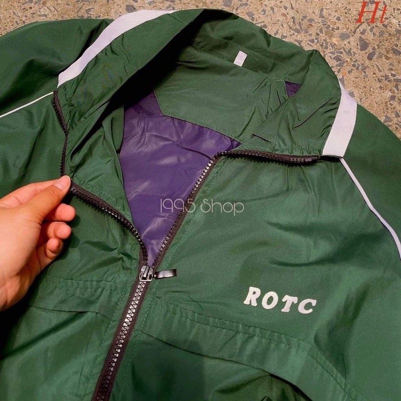 Áo gió xanh 2 lớp ROTC H2A688
