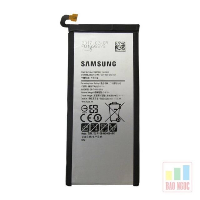 Pin samsung galaxy S6 edge plus, dung lượng 3000mAh xịn bảo hành 3 tháng