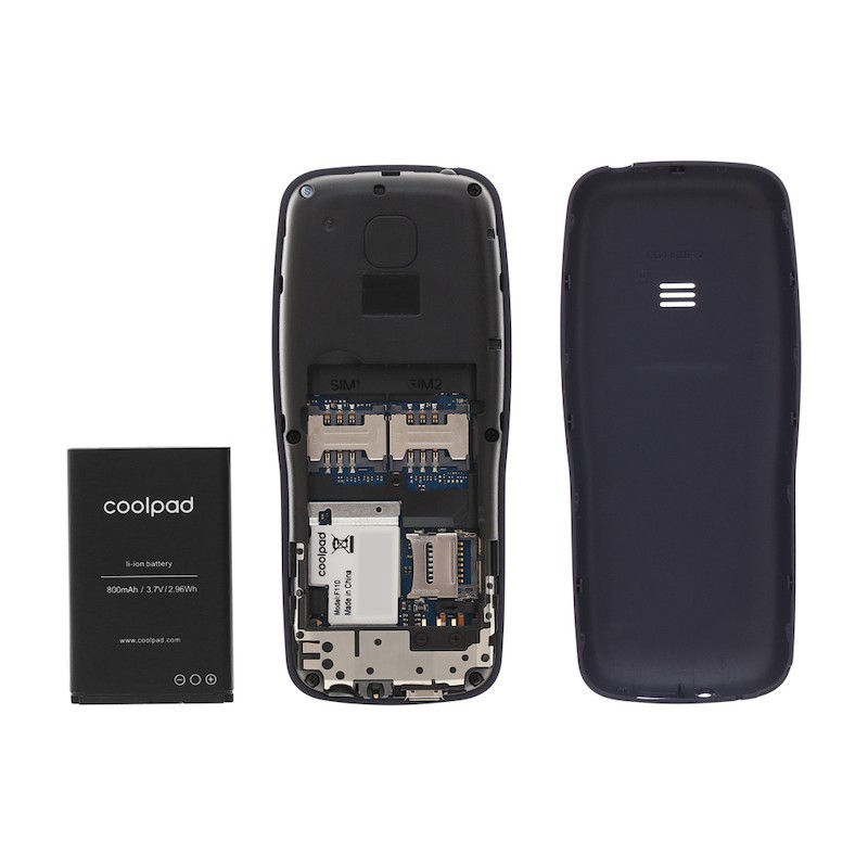 Điện Thoại Phổ Thông Coolpad Giá Rẻ 2 Sim -Điện Thoại Di Động - F110- BH 1 năm 1 đổi 1-Hàng Chính Hãng