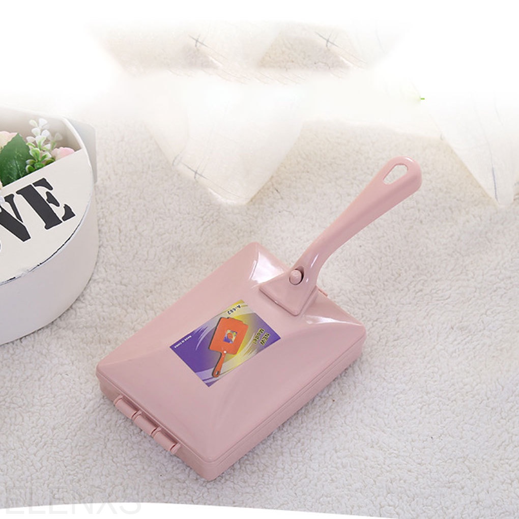 Chổi quét bụi hai đầu bằng nhựa cầm tay đa năng màu sắc ngẫu nhiên