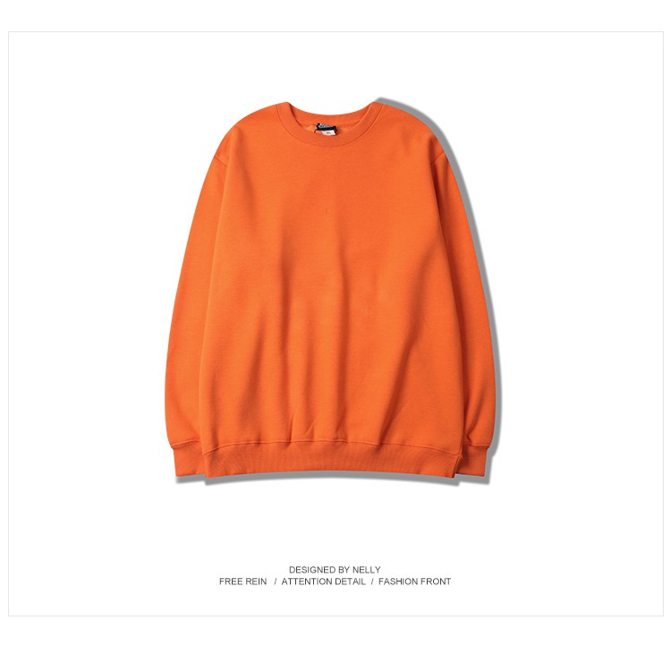 [Mã WASTMAY giảm 15% tối đa 30K đơn 150K] [NY1339] Áo nỉ dài tay cổ tròn Trơn (NELLY) | BigBuy360 - bigbuy360.vn