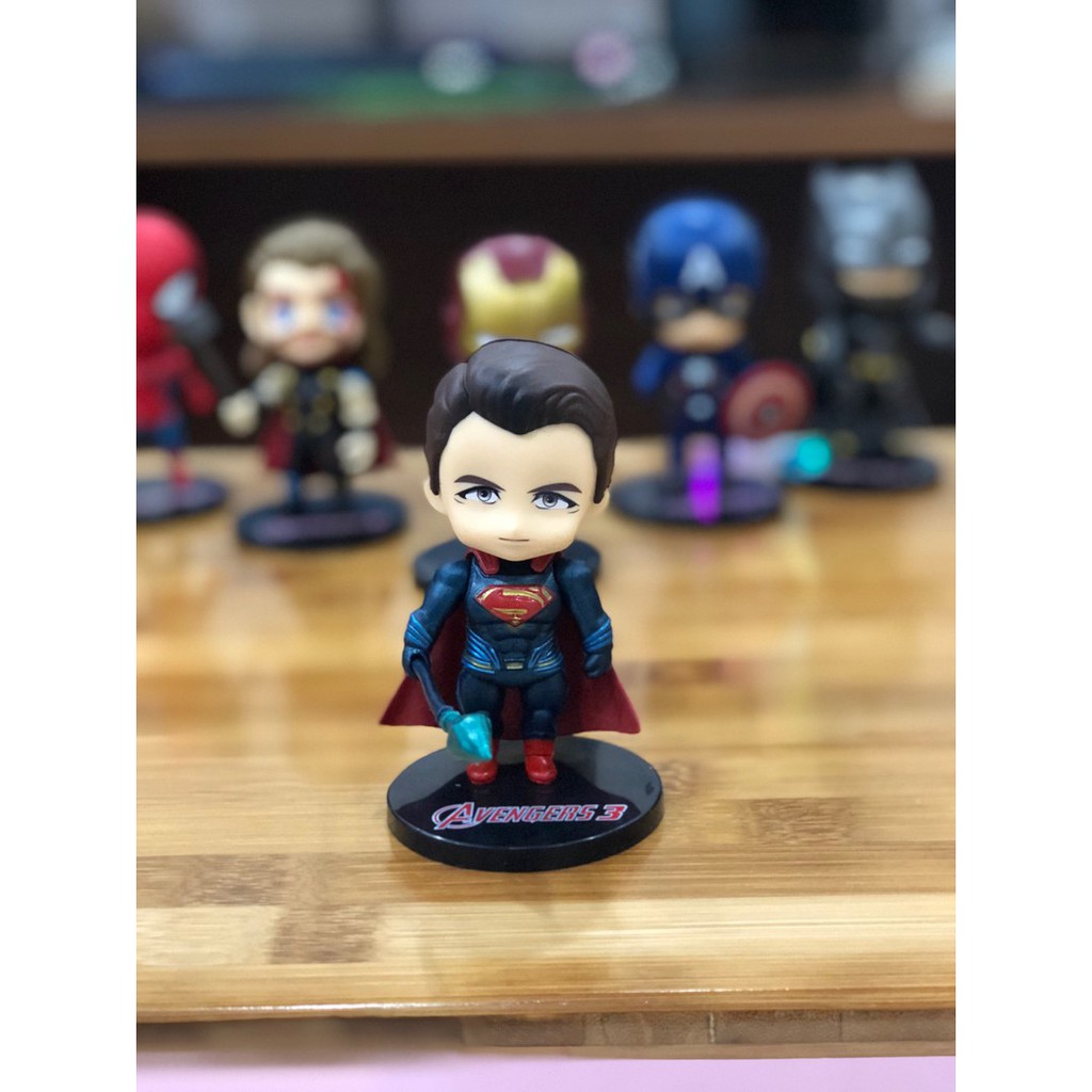 THANH LÝ Sét Cả 6 Mô Hình Nhân Vật Siêu Anh Hùng Avengers