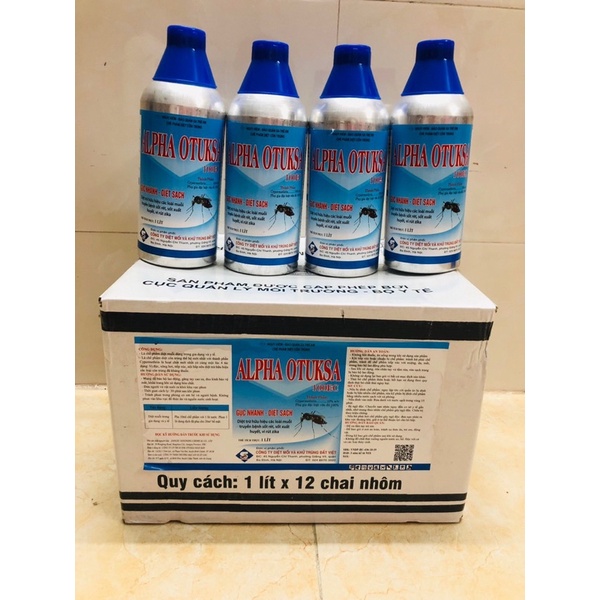 thuốc diệt muỗi và sâu chích hút alpha otuksa 100ec