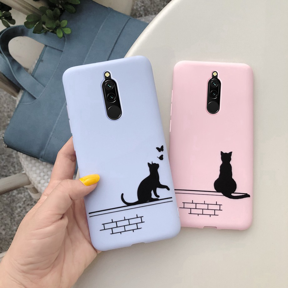 Ốp điện thoại bằng silicon TPU mềm hình hoạt hình cho Xiaomi Redmi 8 8A | BigBuy360 - bigbuy360.vn