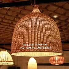 Đèn mây tre, đèn trang trí quán the coffee house