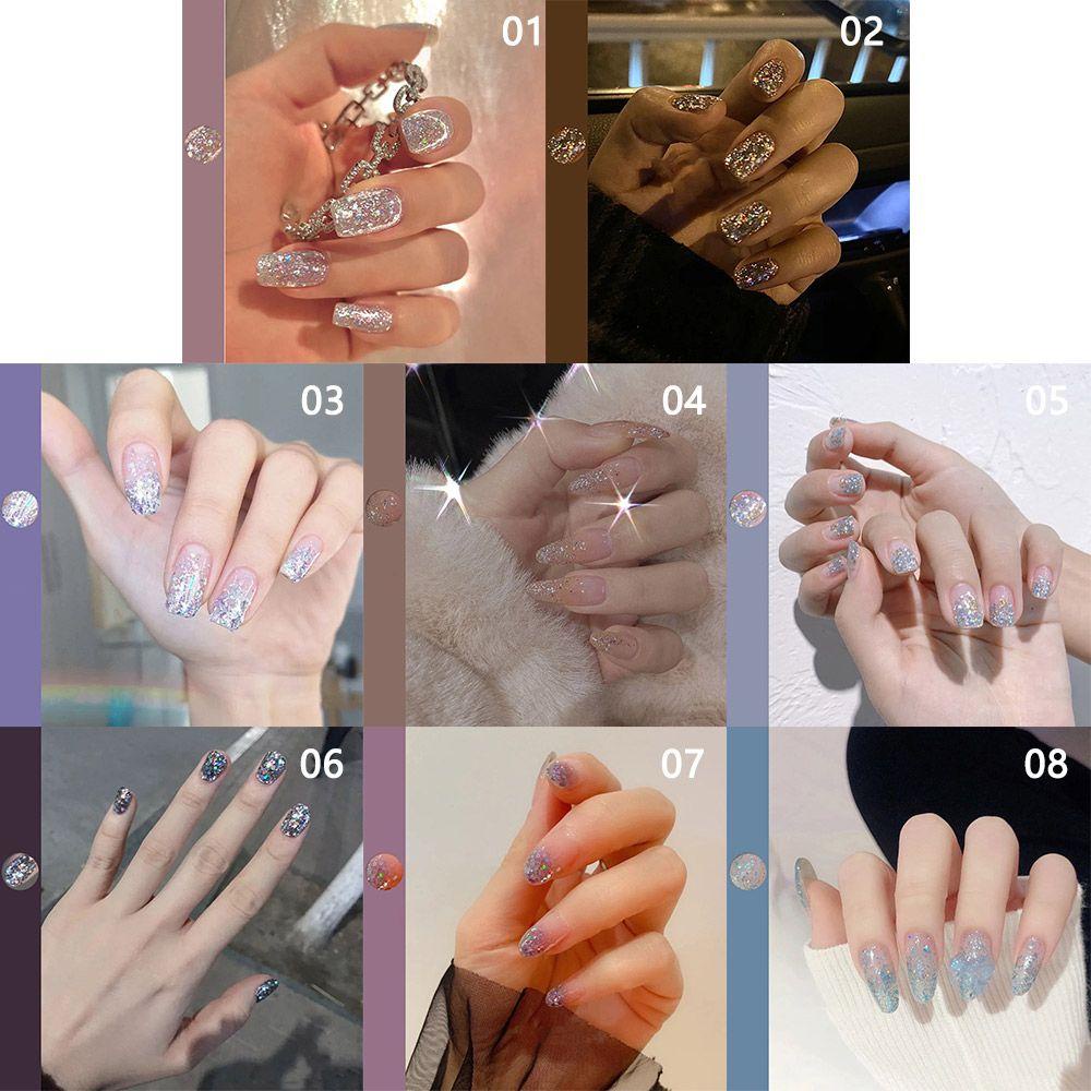 Sơn Móng Tay Kim Tuyến Bán Vĩnh Viễn DIY 15ml